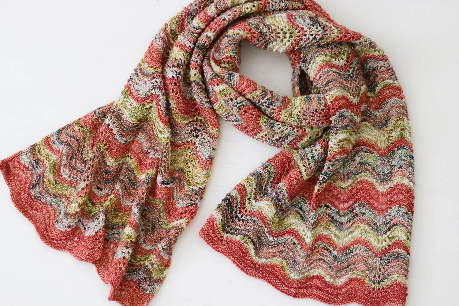 Madelinetosh Rio Grande Shawl Strickanleitung PDF Fingering