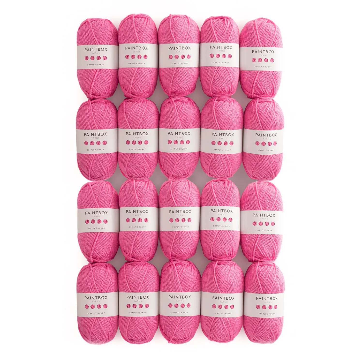 Paintbox Yarns Simply Chunky Wolle 20 Knäuel Ballet Pink