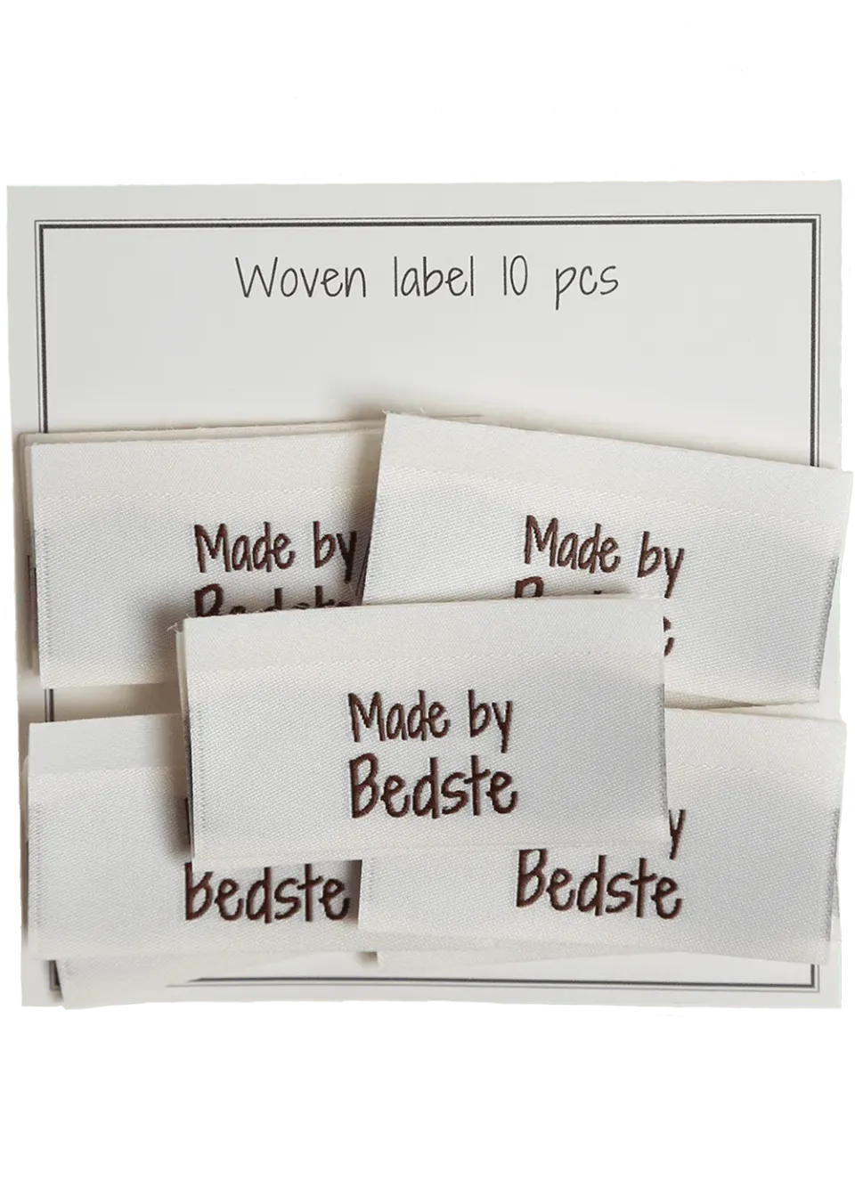 Go Handmade Made by Bedste Webetiketten 35x19 mm 10 Stück