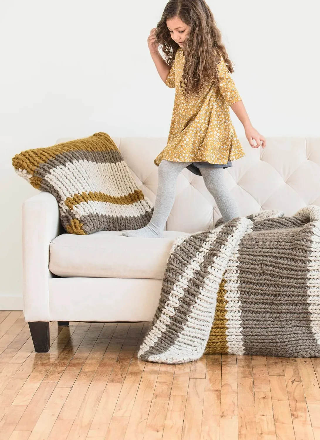 Blue Sky Fibers Bayport Pillow Throw Strickanleitung 201712