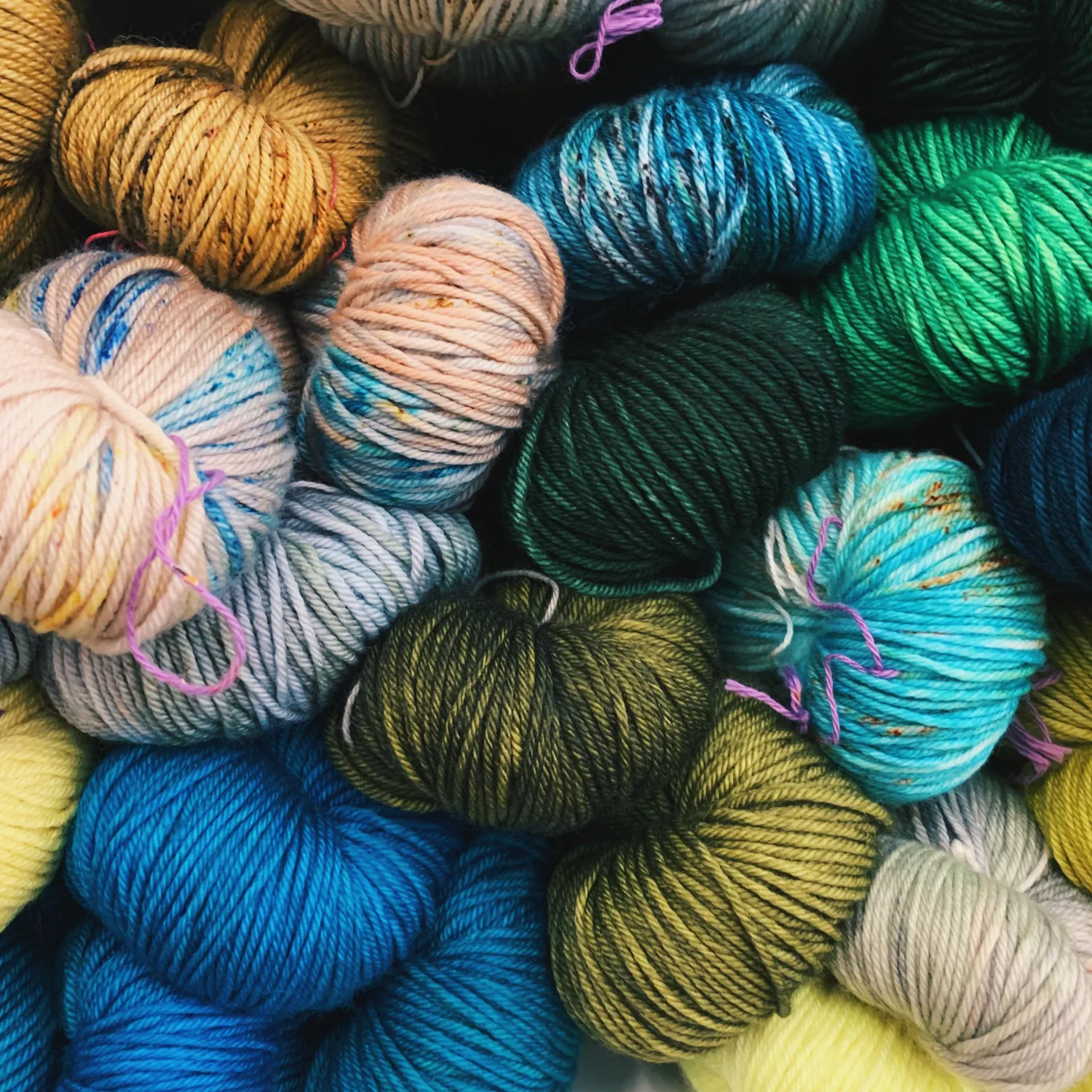 Madelinetosh Tosh Vintage Wolle OOAK Worsted Merino