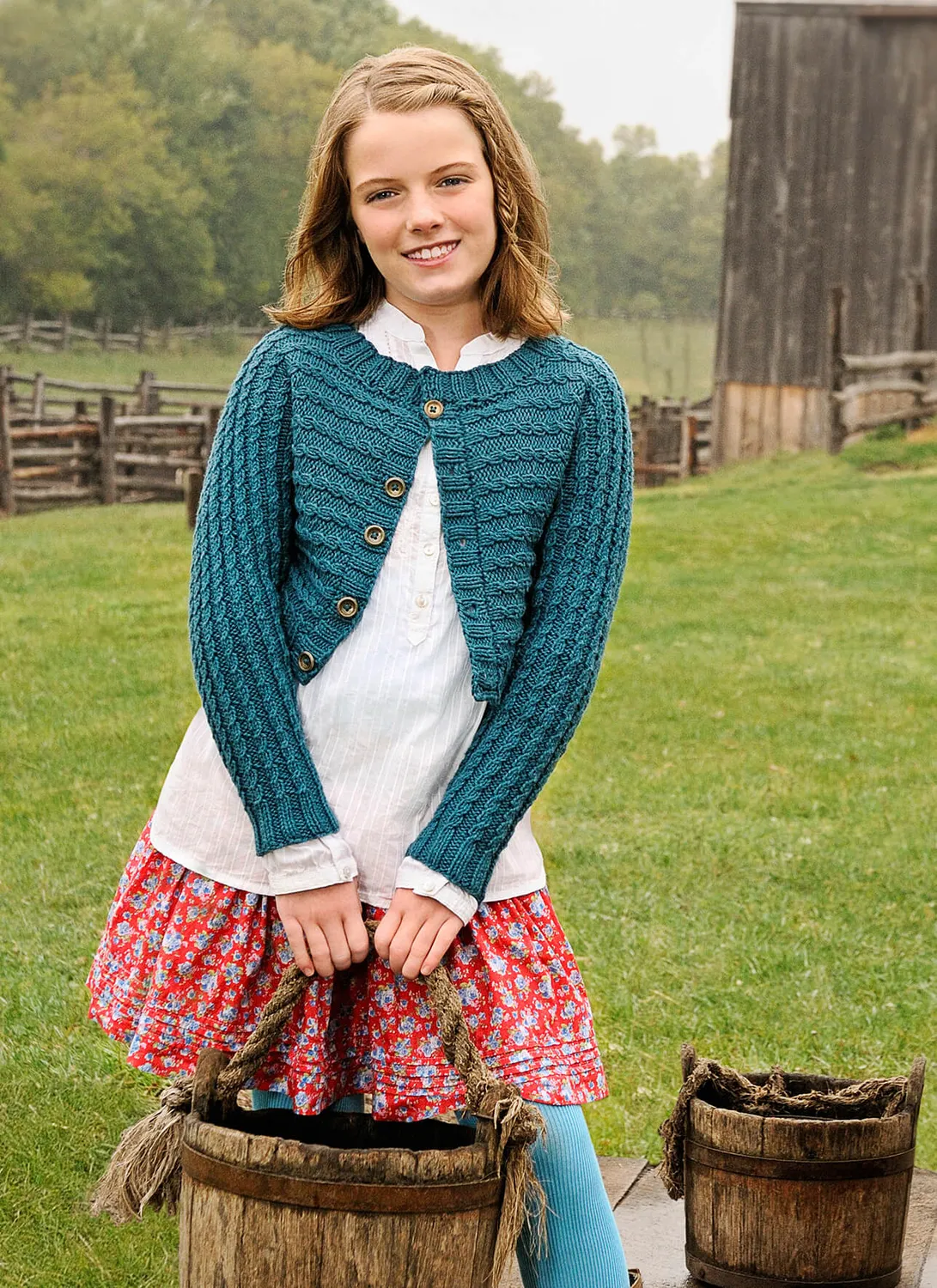 Blue Sky Fibers BeTween Cardigan Strickanleitung kurz