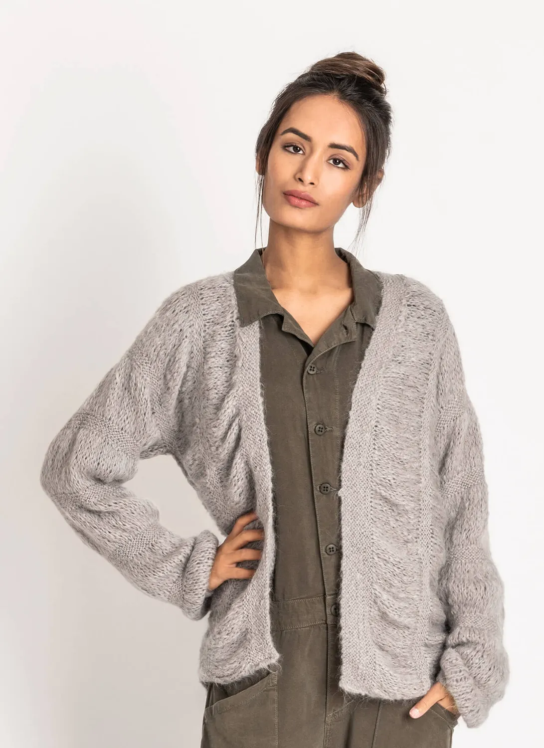 Blue Sky Fibers Classic Denmark Cardi Strickanleitung Cardigan