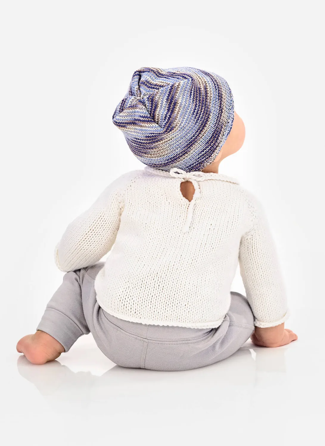 Blue Sky Fibers Classic Series Pint Size Pullover & Happy Hat Strickanleitung Baby
