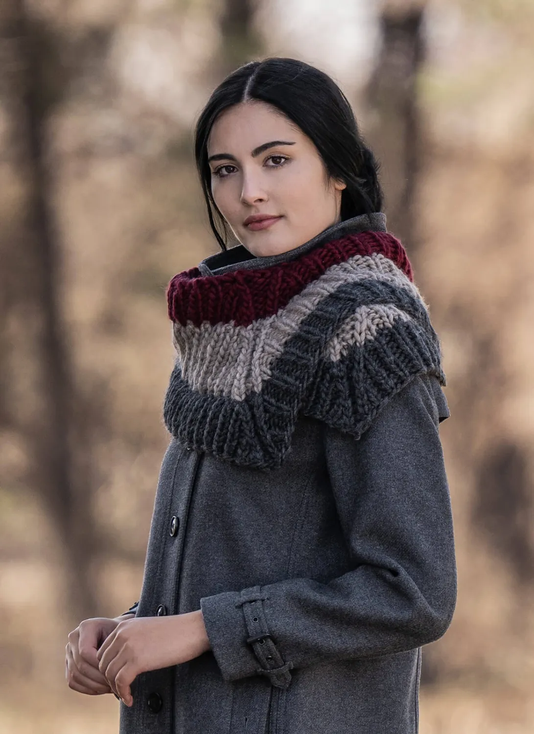 Blue Sky Fibers Classic Fletcher Cowl Strickanleitung Loop