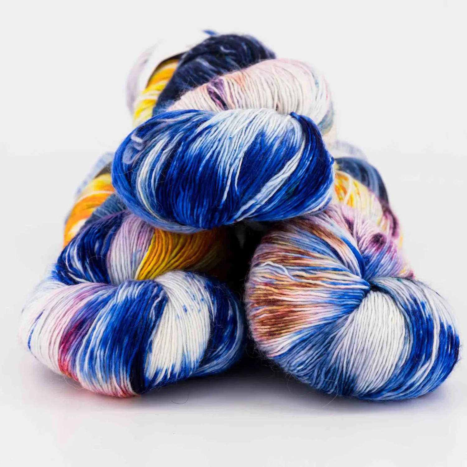 Cowgirlblues Merino Lace Wolle Tina Turner handgefärbt