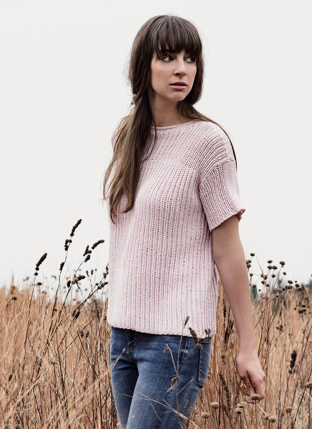 Blue Sky Fibers Classic Series Ashby Tee Strickanleitung Baumwolle