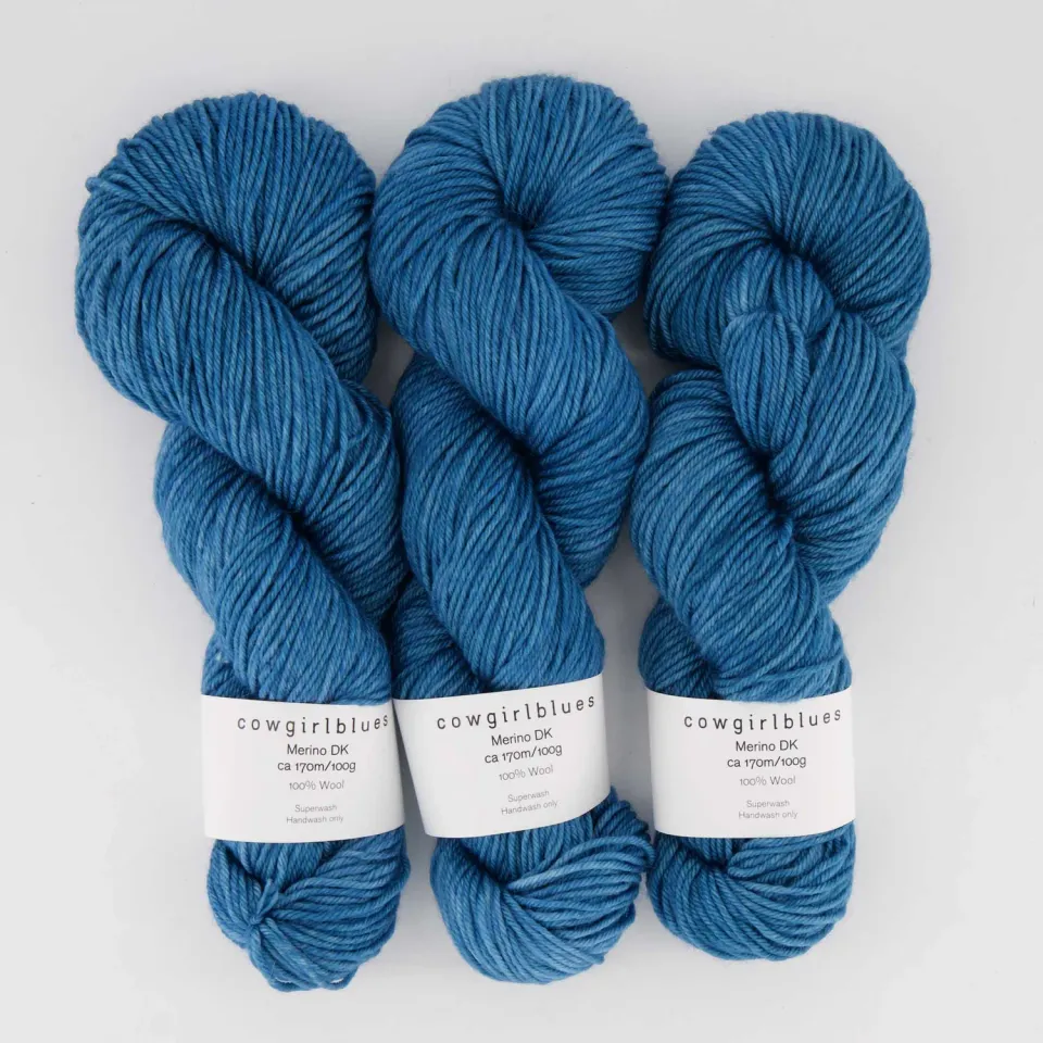 Cowgirlblues Merino DK Guinea Fowl Strickgarn handgefärbt