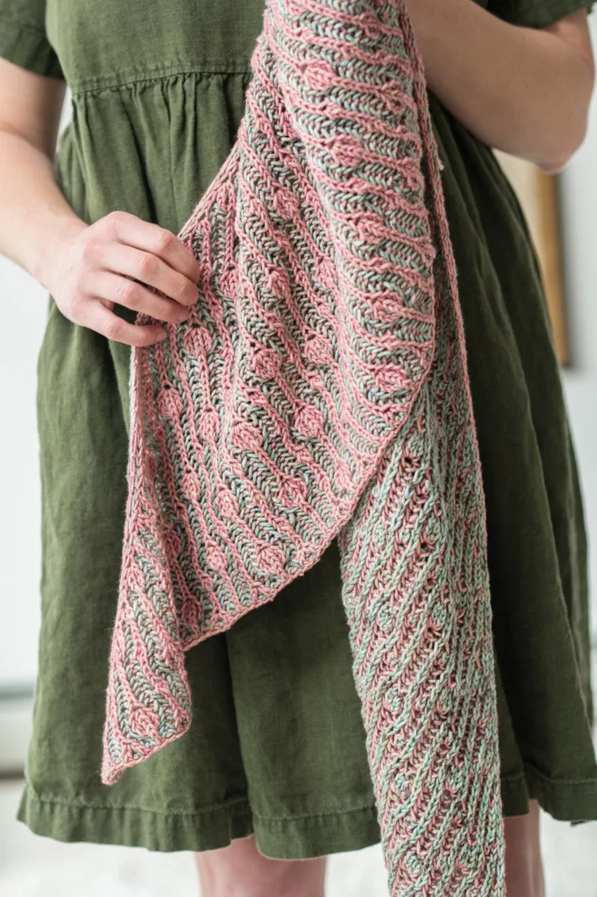 Madelinetosh Champagne Brunch Shawl Strickanleitung PDF