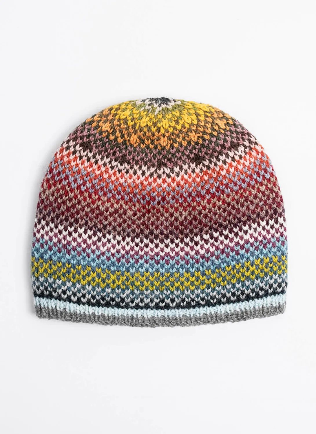 Blue Sky Fibers Classic Series 27 Color Fair Isle Hat Strickanleitung