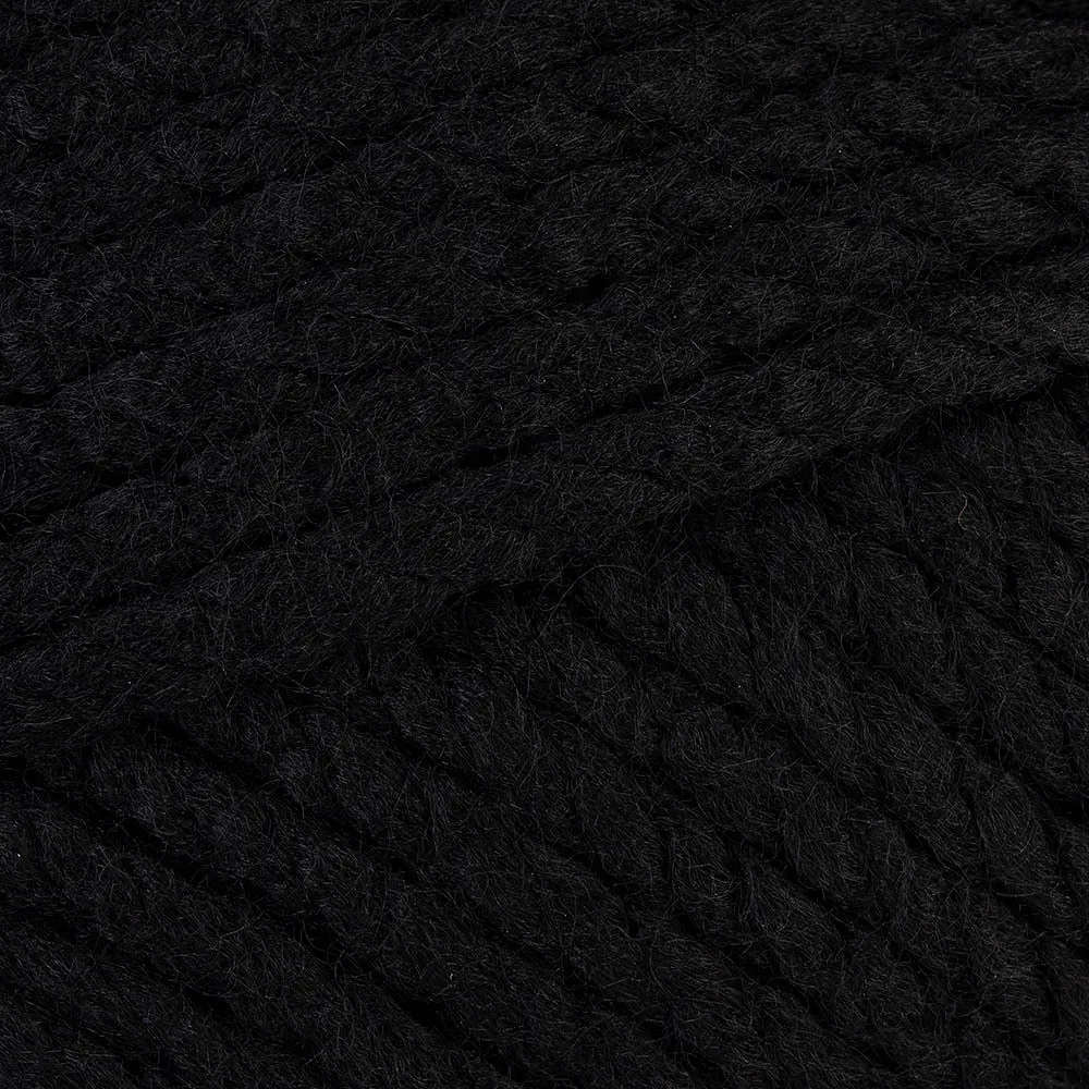 Paintbox Yarns Simply Super Chunky Wolle Pure Black 10x100g dick