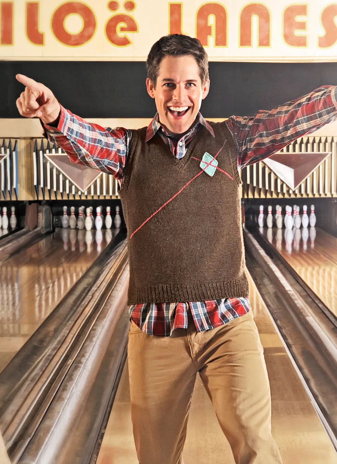 Blue Sky Fibers Classic Garth's Vest Strickanleitung Herren
