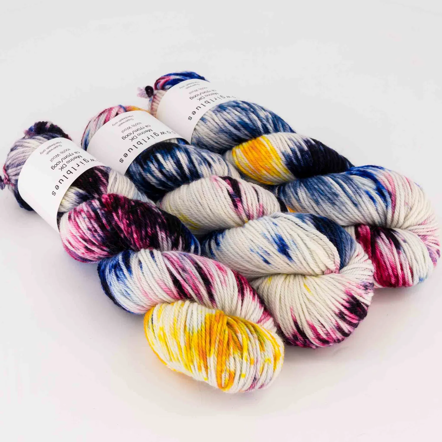 Cowgirlblues Merino DK Tina Turner Wolle handgefärbt