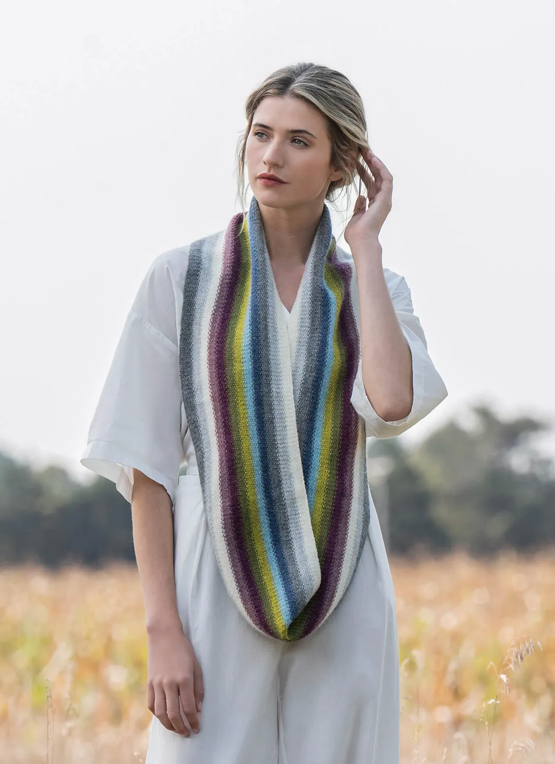 Blue Sky Fibers Classic Series Lighthouse Cowl Strickanleitung Loop