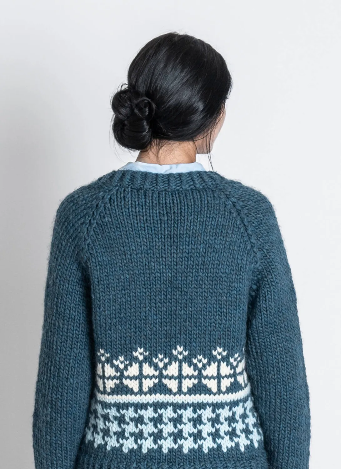 Blue Sky Fibers Swansboro Sweater Strickanleitung Pullover