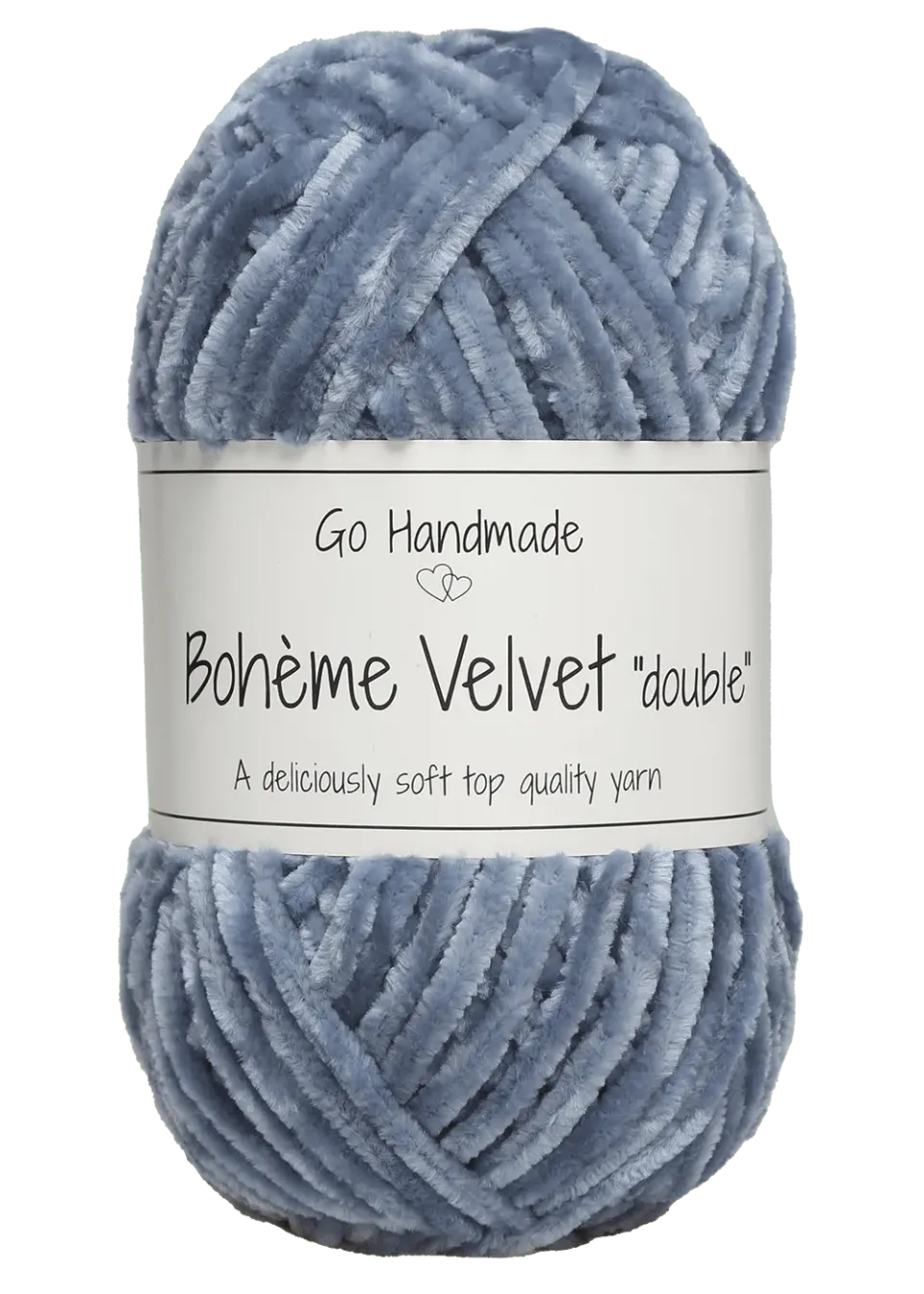 Go Handmade Bohème Velvet double Samtgarn 50g 70m Polyester
