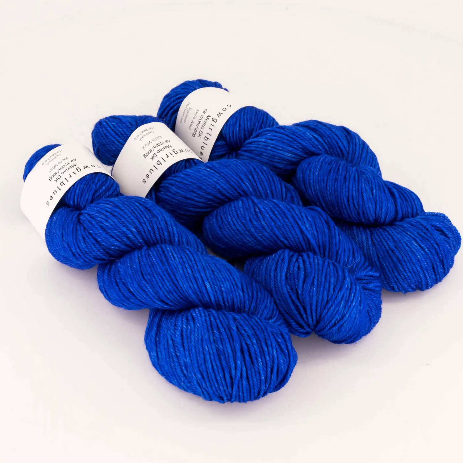 Cowgirlblues Merino DK Cobalt Wolle 100g handgefärbt