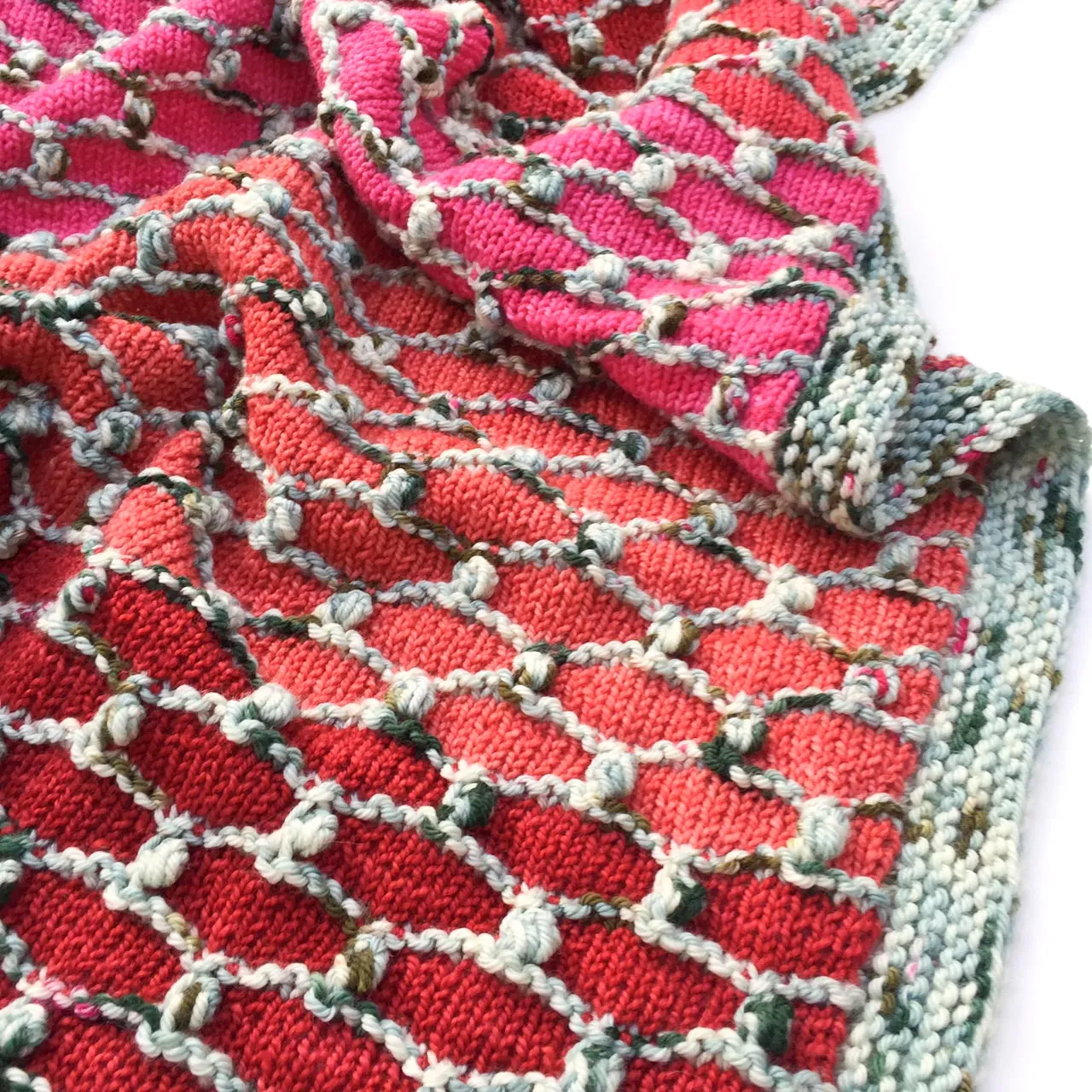 Cowgirlblues Beehive Blanket Strickanleitung Decke