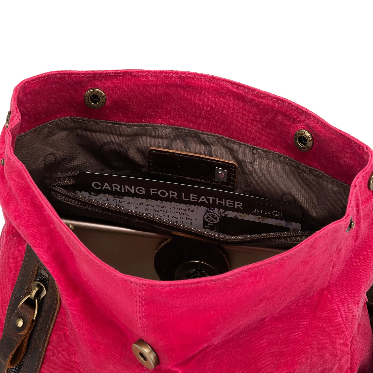 Madelinetosh Makers Midi Rucksack Vivid Rose Tasche