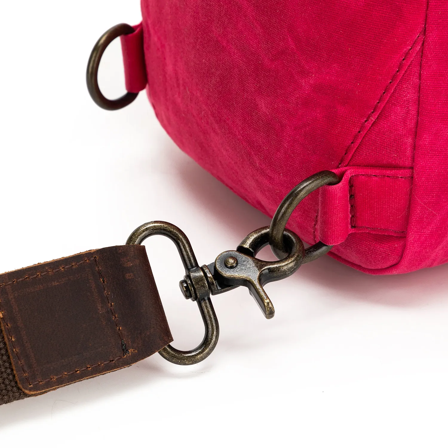 della Q Maker's Mini Messenger Projekttasche Vivid Rose wasserabweisend