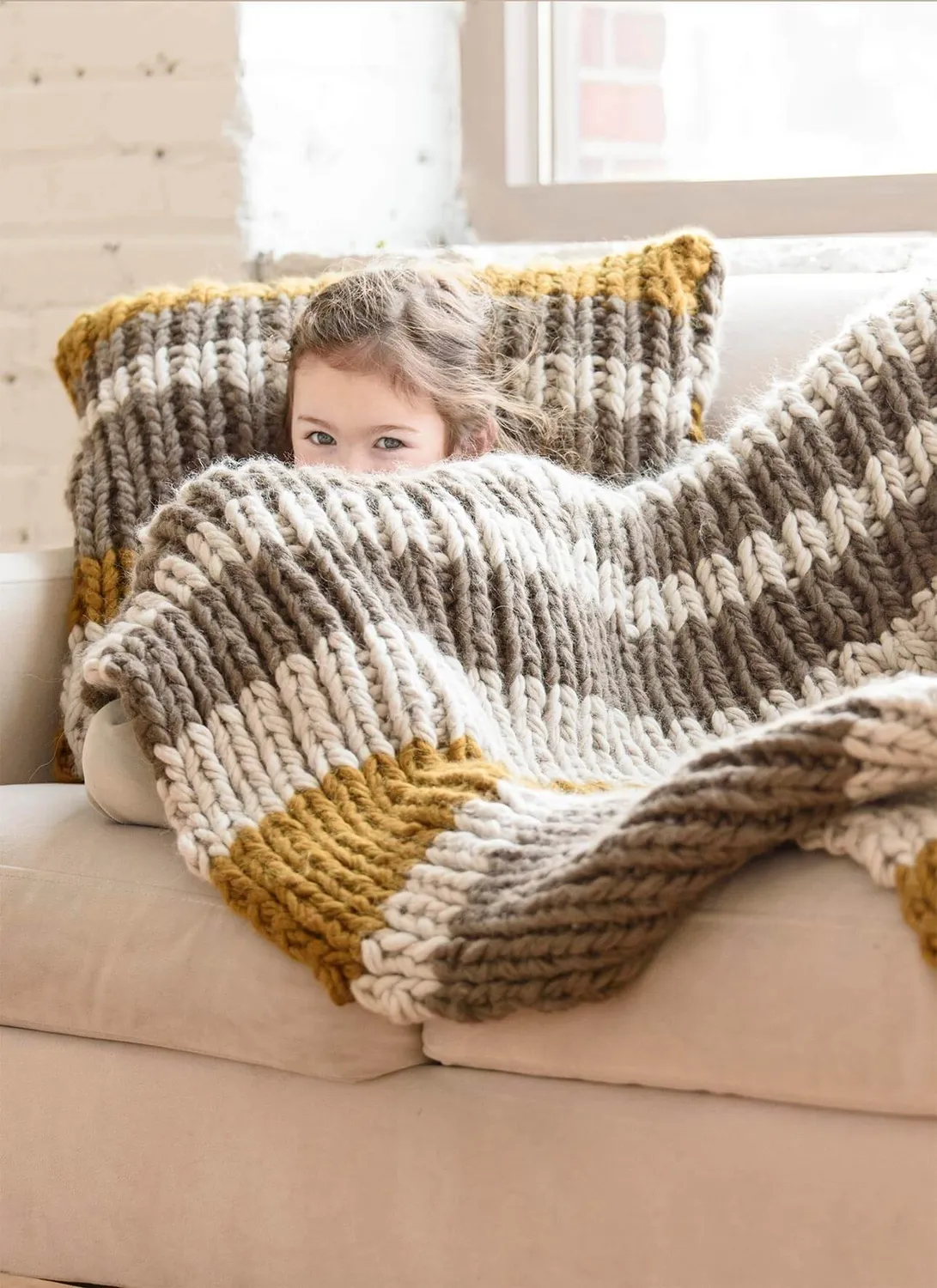 Blue Sky Fibers Bayport Pillow Throw Strickanleitung 201712