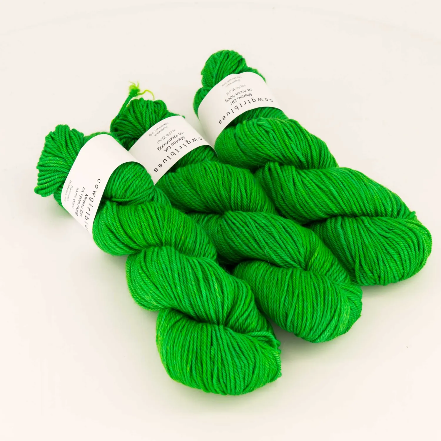Cowgirlblues Merino DK Wolle Evergreen handgefärbt