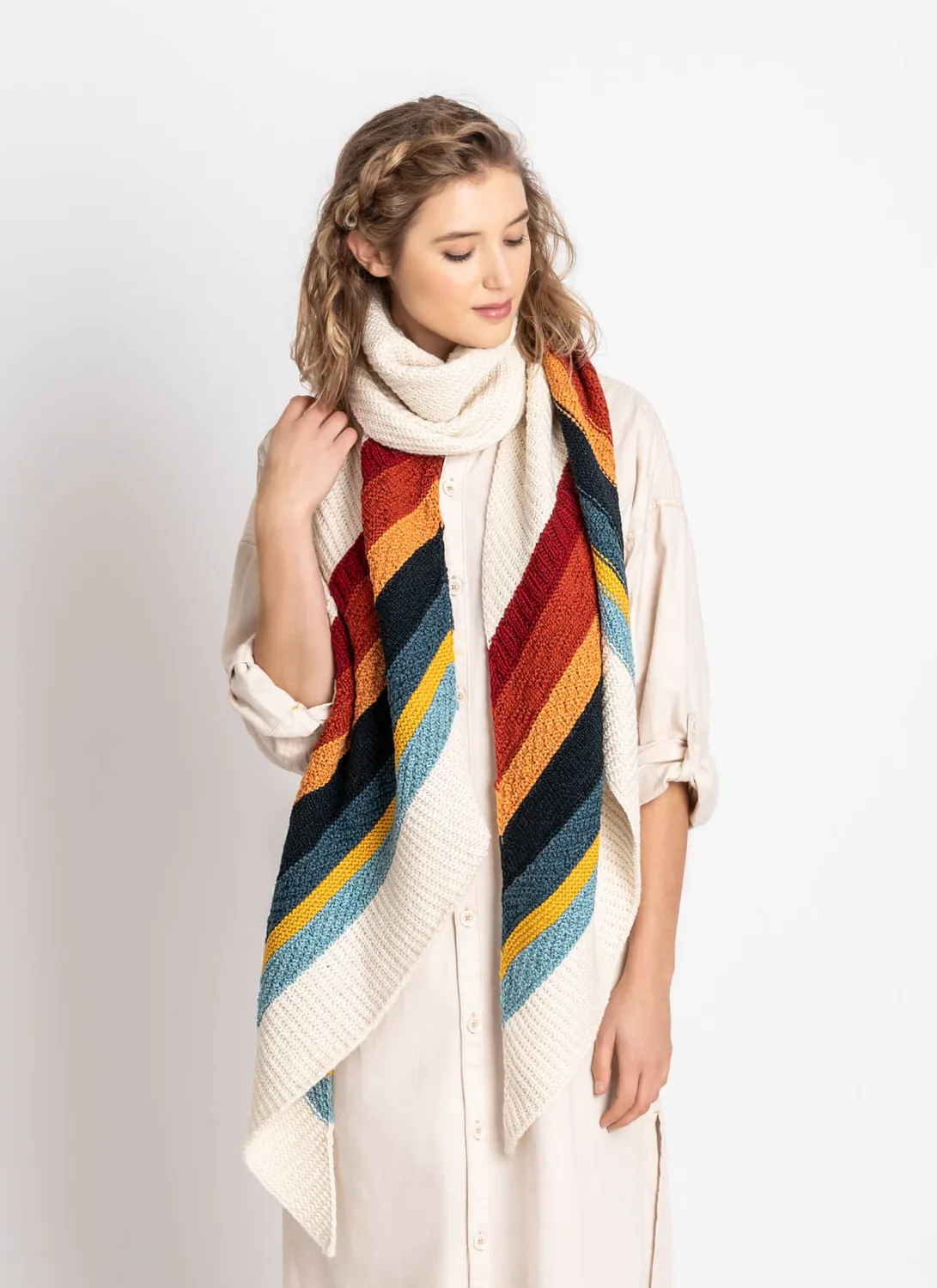 Blue Sky Fibers Gresham Wrap 202114 Strickanleitung Tuch