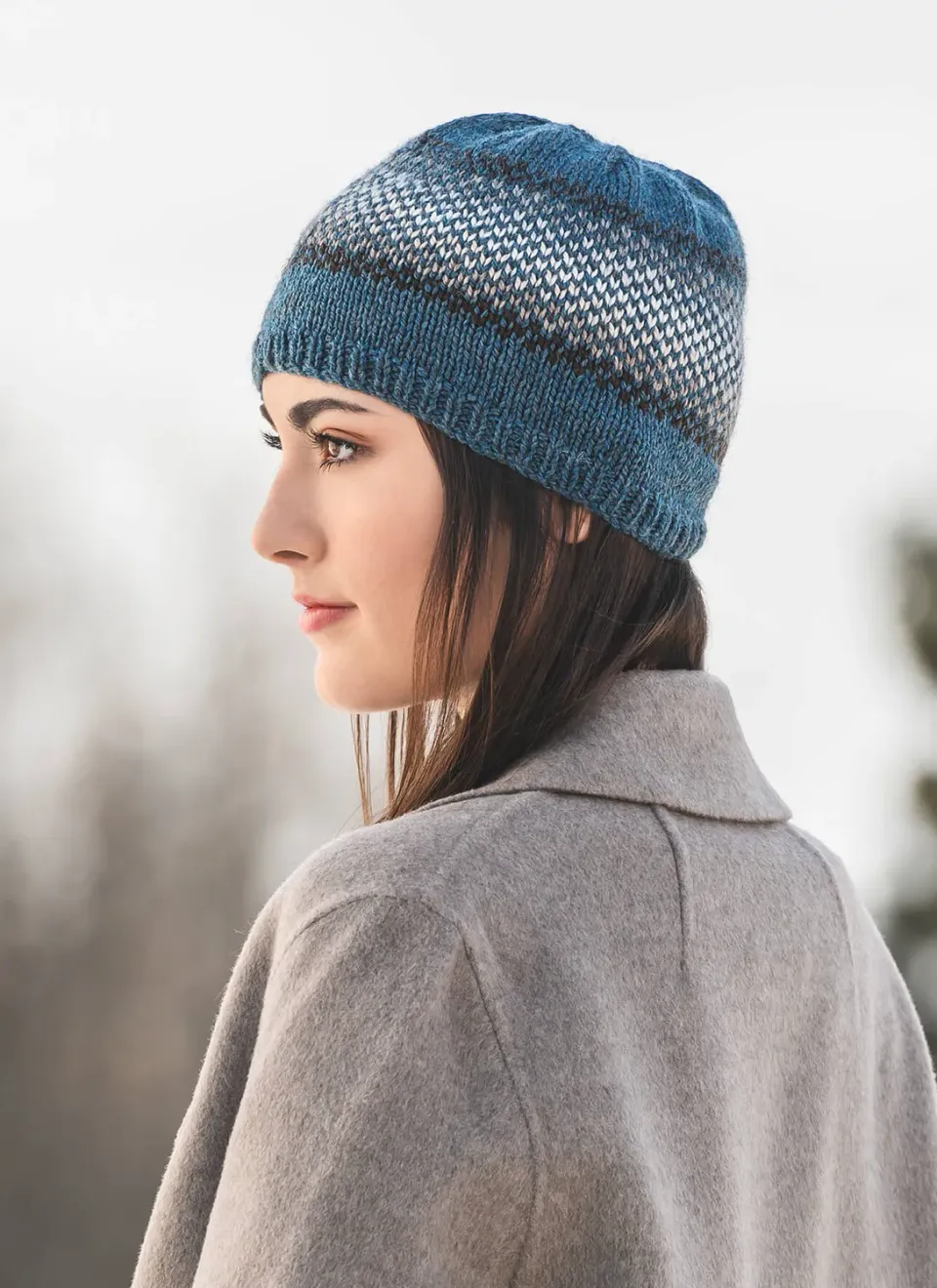 Blue Sky Fibers Classic Series Breckenridge Bundle Hat Strickanleitung