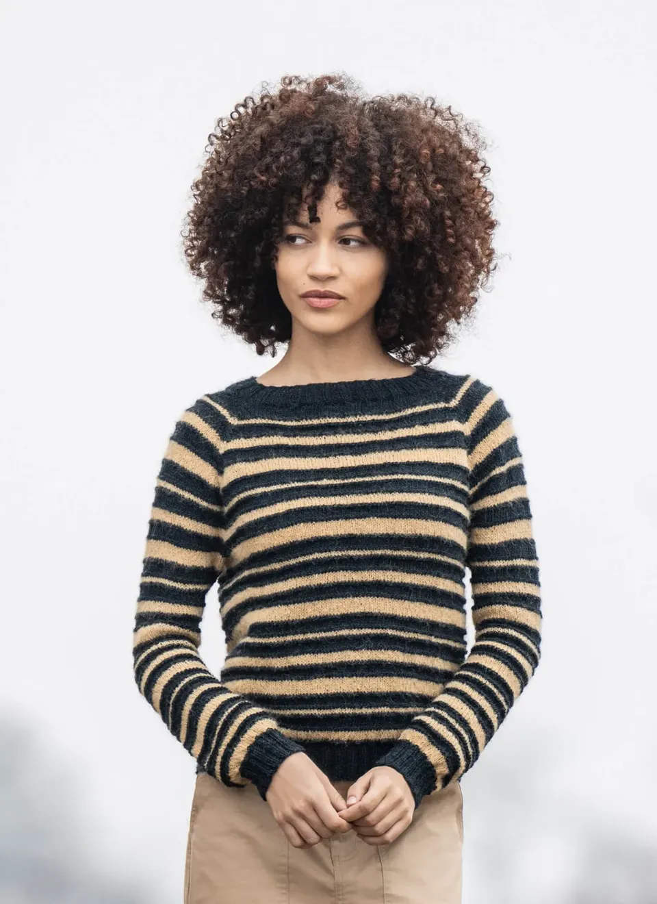 Blue Sky Fibers Classic Saturnalia Sweater Strickanleitung Pullover
