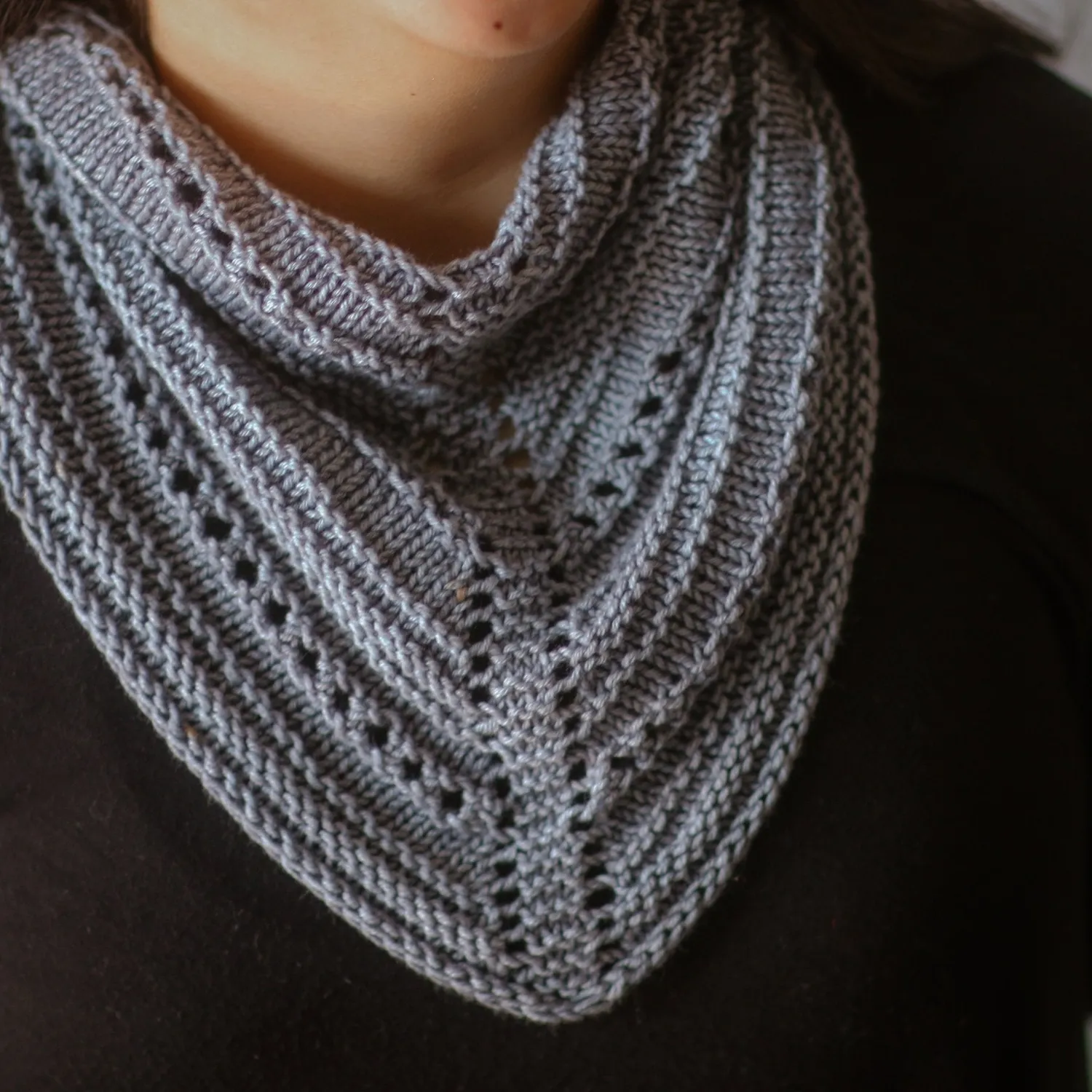 Madelinetosh The Bandana Tuch Strickanleitung PDF