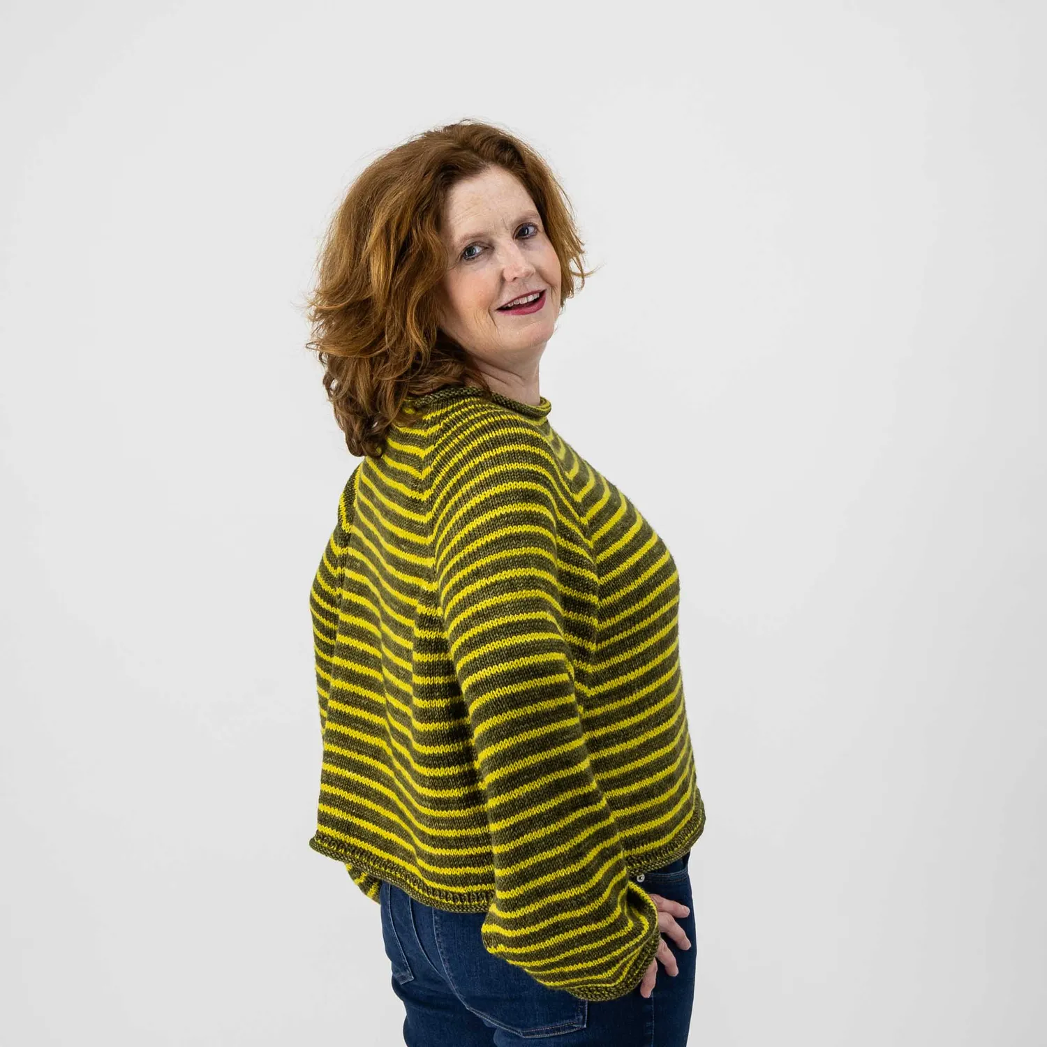 Cowgirlblues Frankie Sweater Strickkit Wolle nach Größe