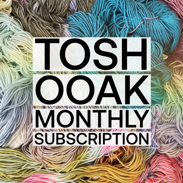 Madelinetosh Tosh OOAK Monats-Abo Überraschungsstrang