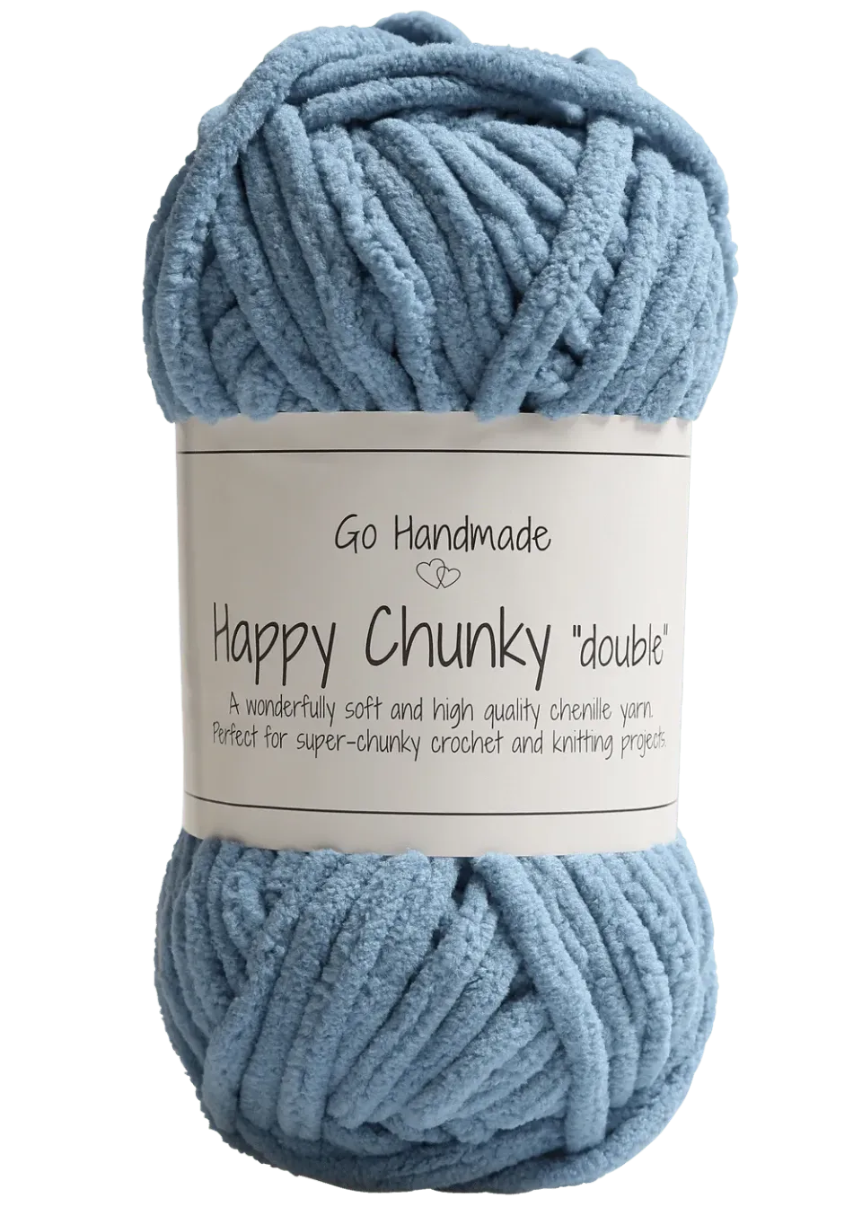 Go Handmade Happy Chunky double Wolle 50g Polyester