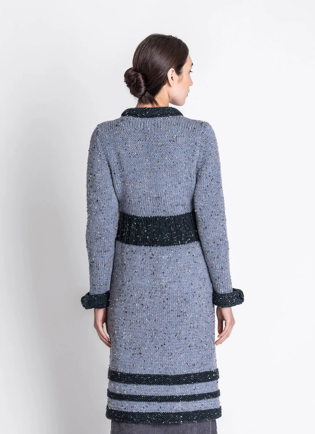 Blue Sky Fibers Aberdeen Coat Mantel Strickanleitung