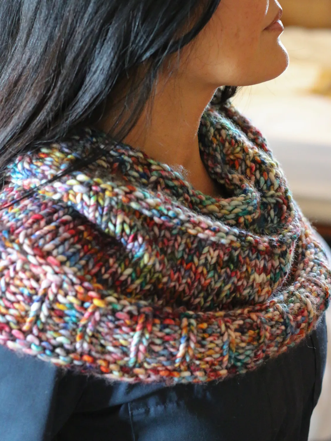 Madelinetosh Naughty & Nice Cowl Strickanleitung PDF
