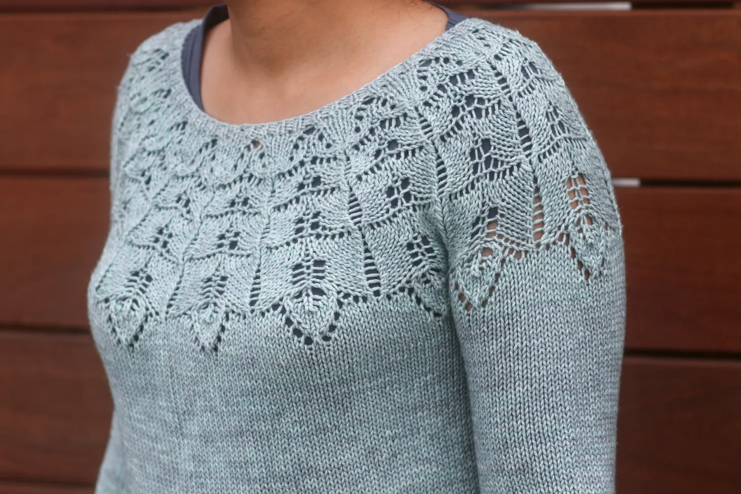Madelinetosh Nouchali Strickanleitung Pullover PDF