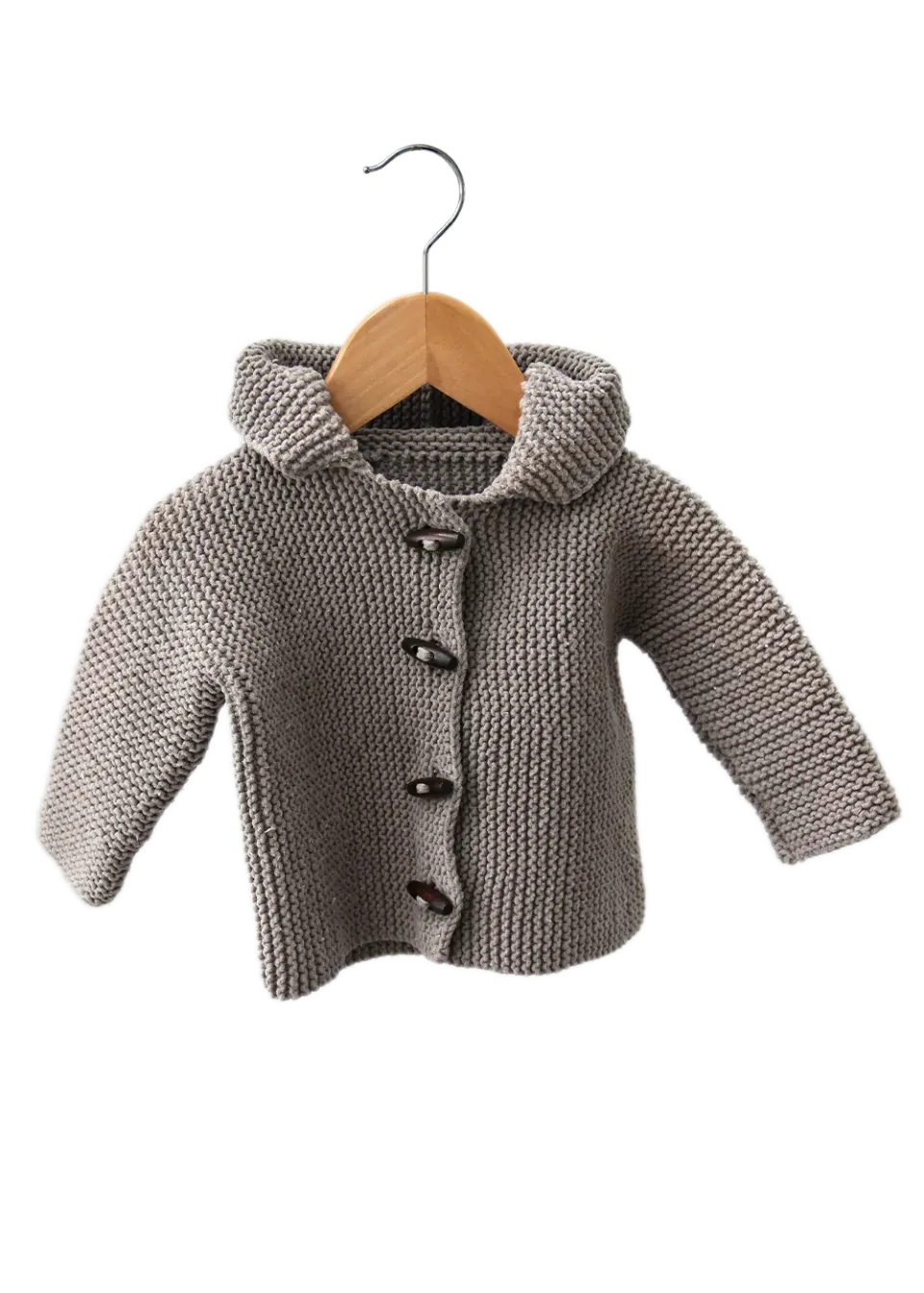 Go Handmade Hættejakke Baby Strickanleitung 3-6 Monate