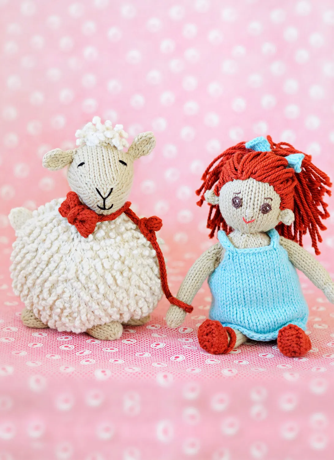 Blue Sky Fibers Spud & Chloë Dolls Strickanleitung Puppen