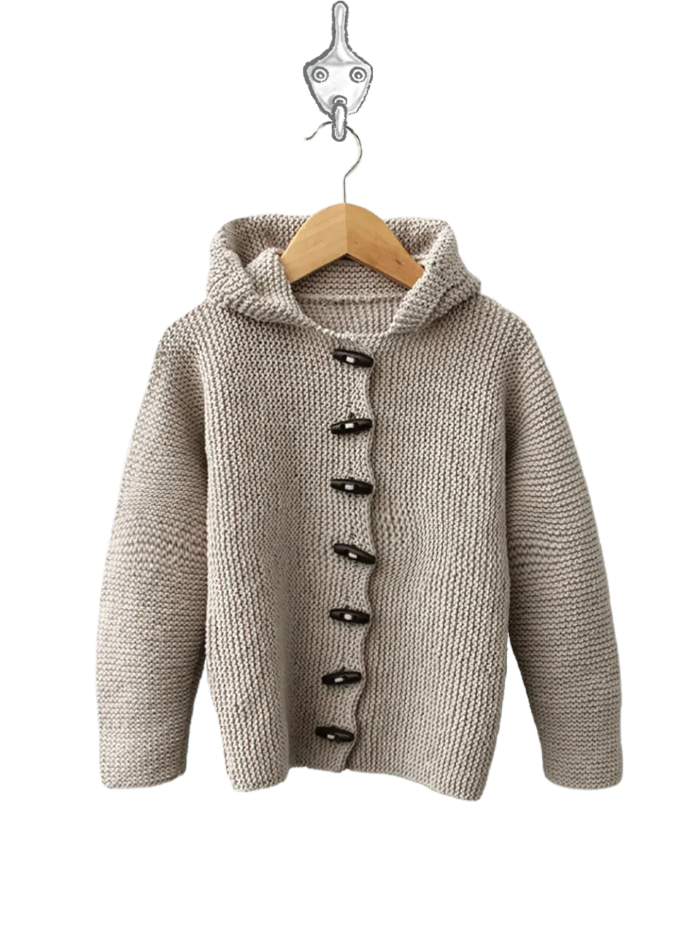 Go Handmade Tweens Weste mit Kapuze Strickanleitung