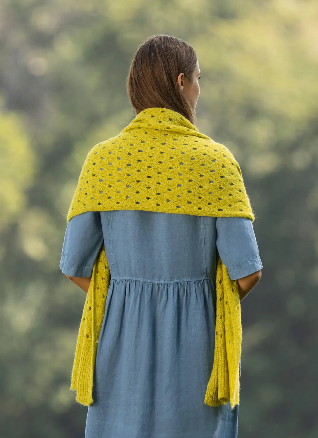 Blue Sky Fibers Classic Series Aloe Wrap Strickanleitung Sommer