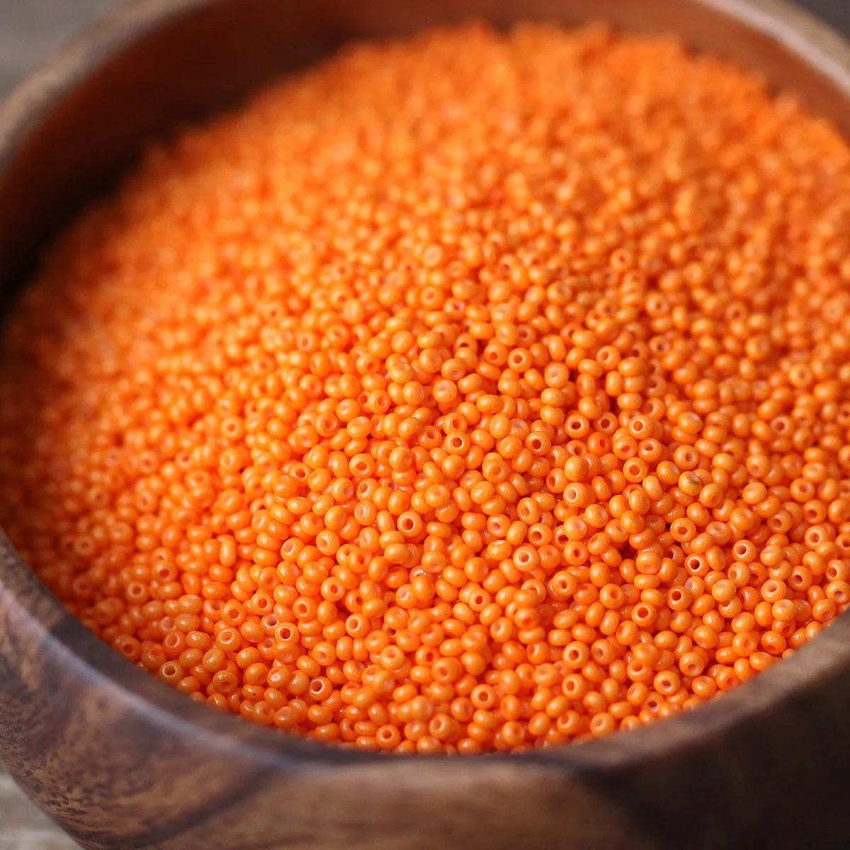 Go Handmade Glass Beads Glasperlen Orange 30g Beutel