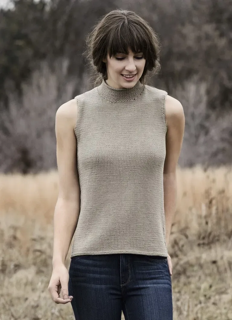 Blue Sky Fibers Dawson Shell 20162 Strickanleitung Top