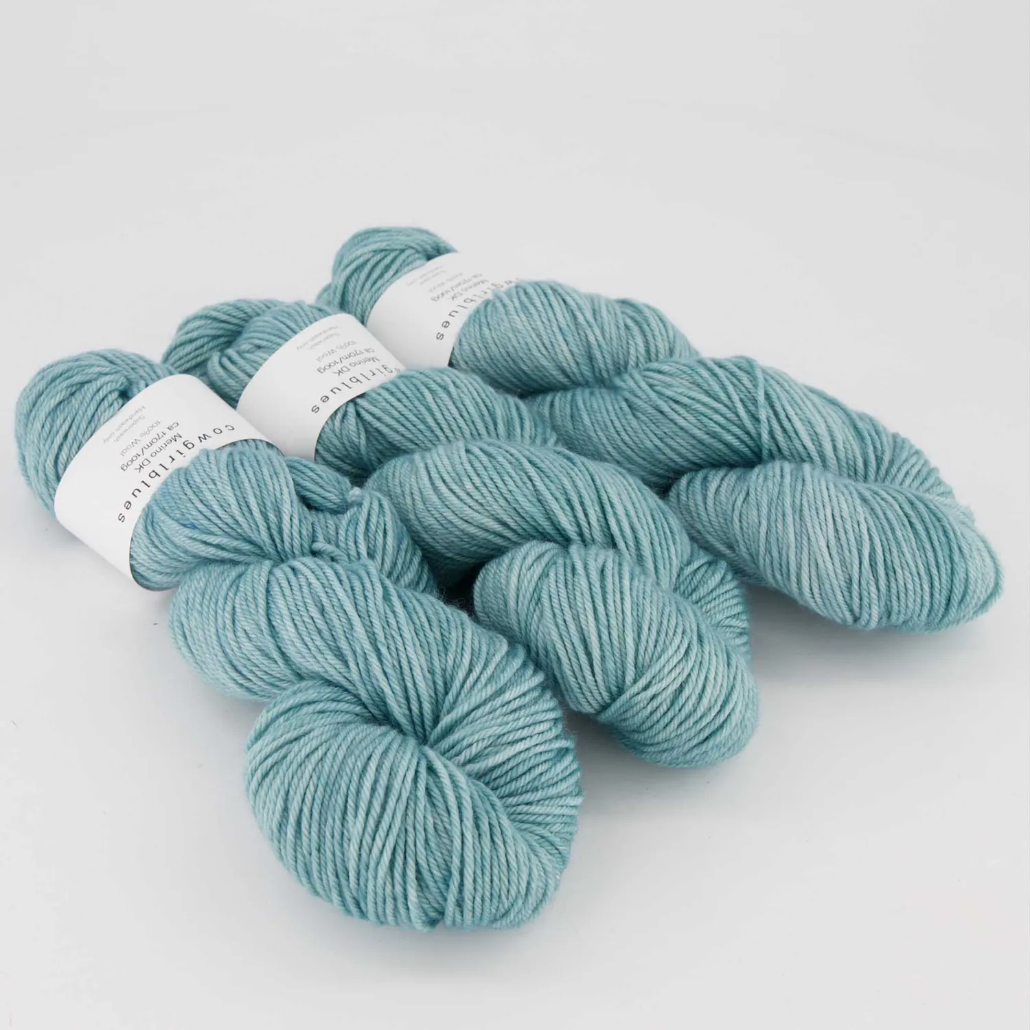Cowgirlblues Merino DK Celadon Wolle salbeigrün