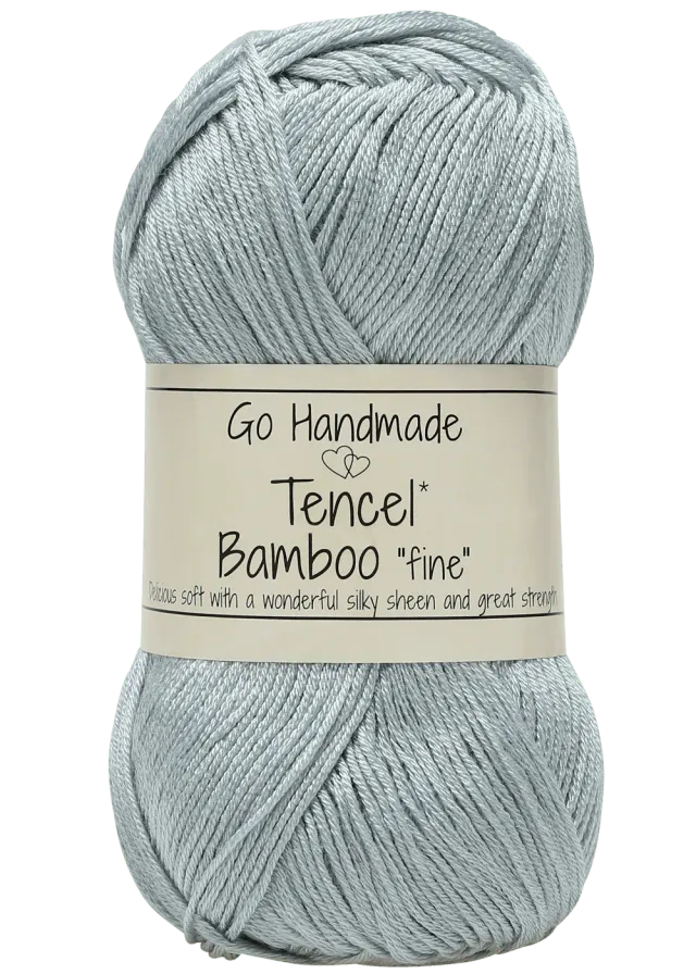 Go Handmade Tencel Bamboo fine Garn 50 g seidig