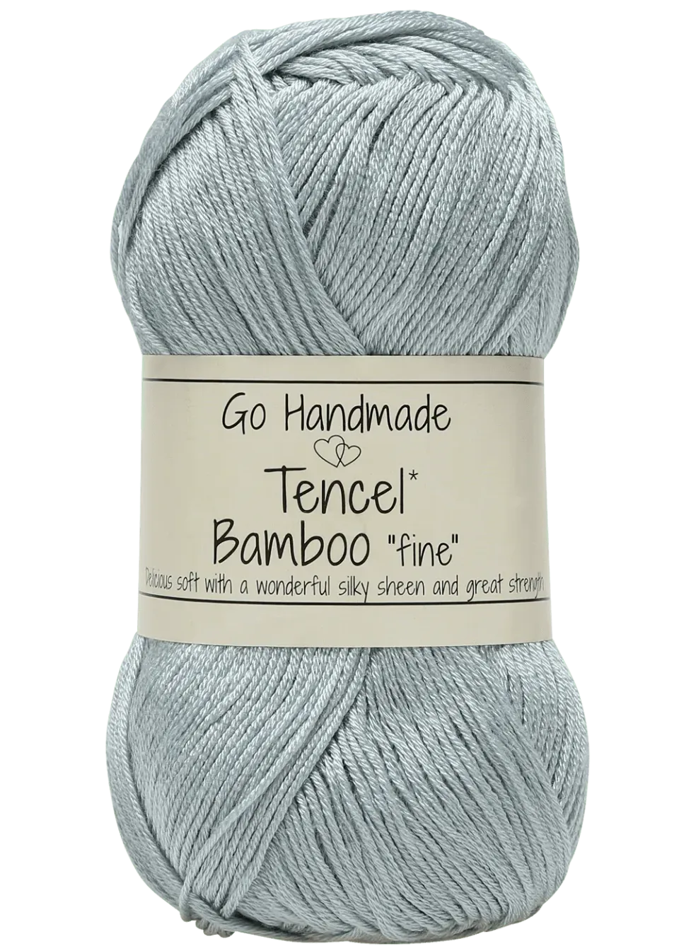 Go Handmade Tencel Bamboo fine Garn 50 g seidig