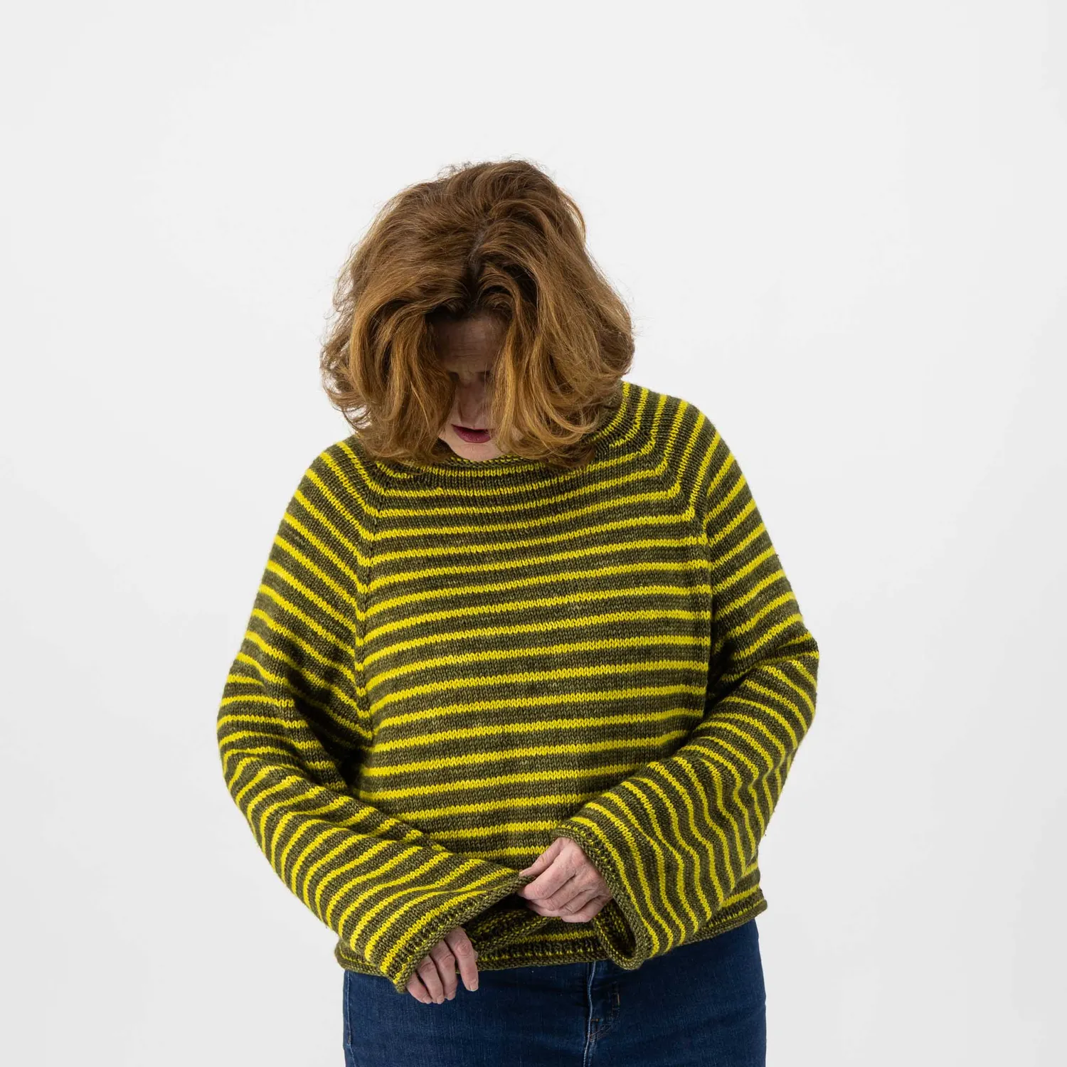 Cowgirlblues Frankie Sweater Strickkit Wolle nach Größe