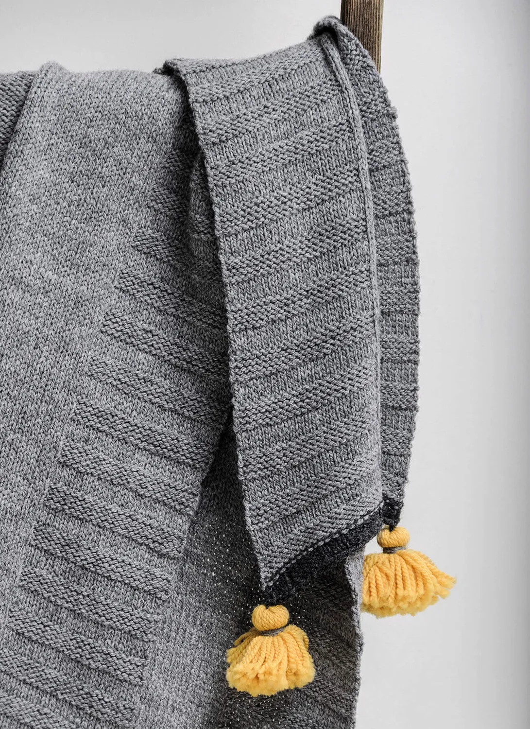 Blue Sky Fibers Classic Series Scandia Throw Strickanleitung Decke