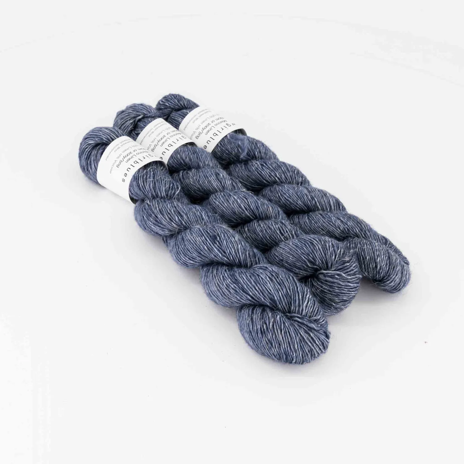 Cowgirlblues Merino Linen 50g Airforce Garn handgefärbt