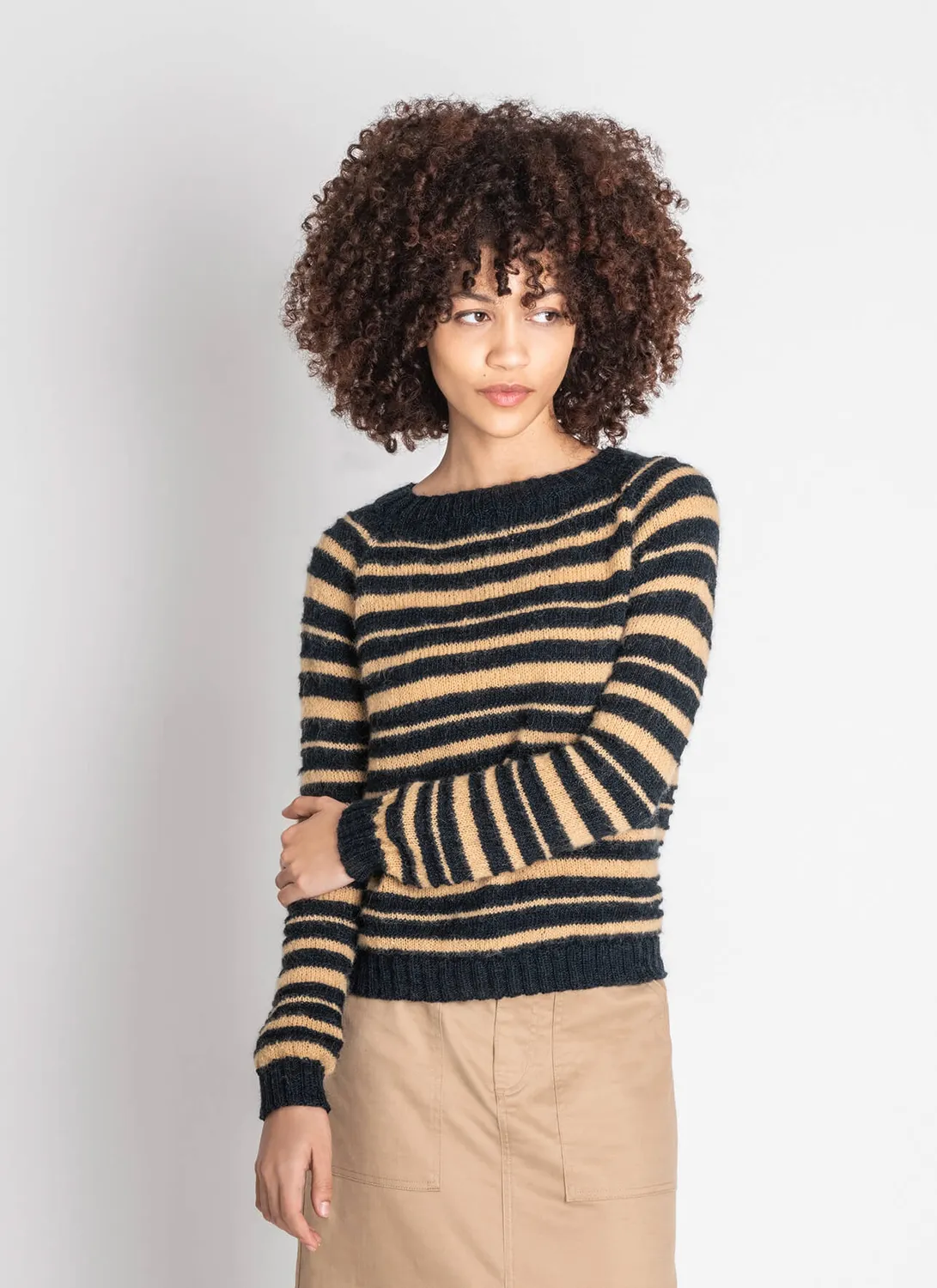 Blue Sky Fibers Classic Saturnalia Sweater Strickanleitung Pullover