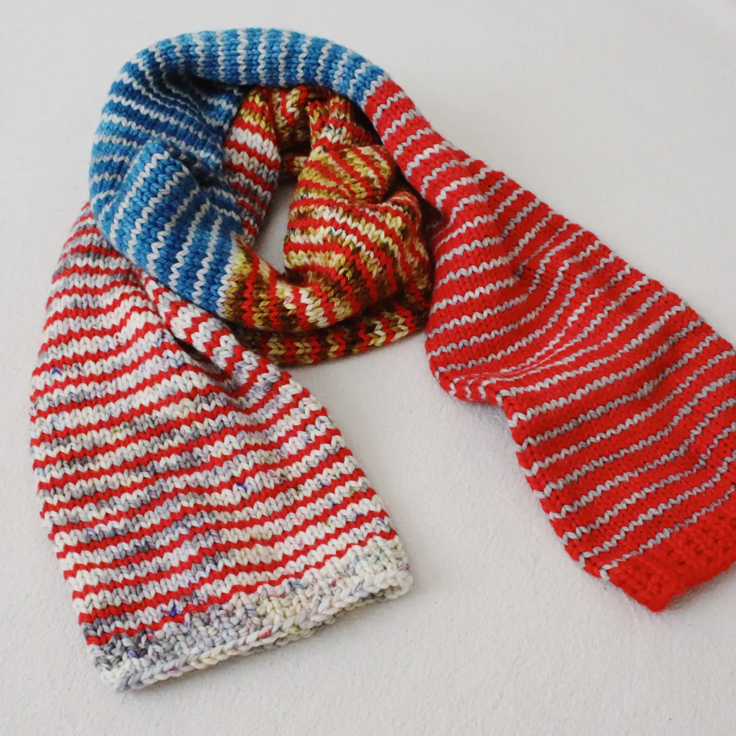 Madelinetosh Write Home Scarf Schal Strickanleitung PDF